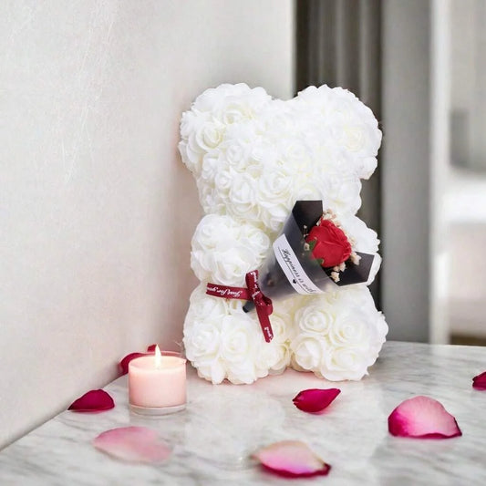 Forever Rose Teddy Bear Bouquet